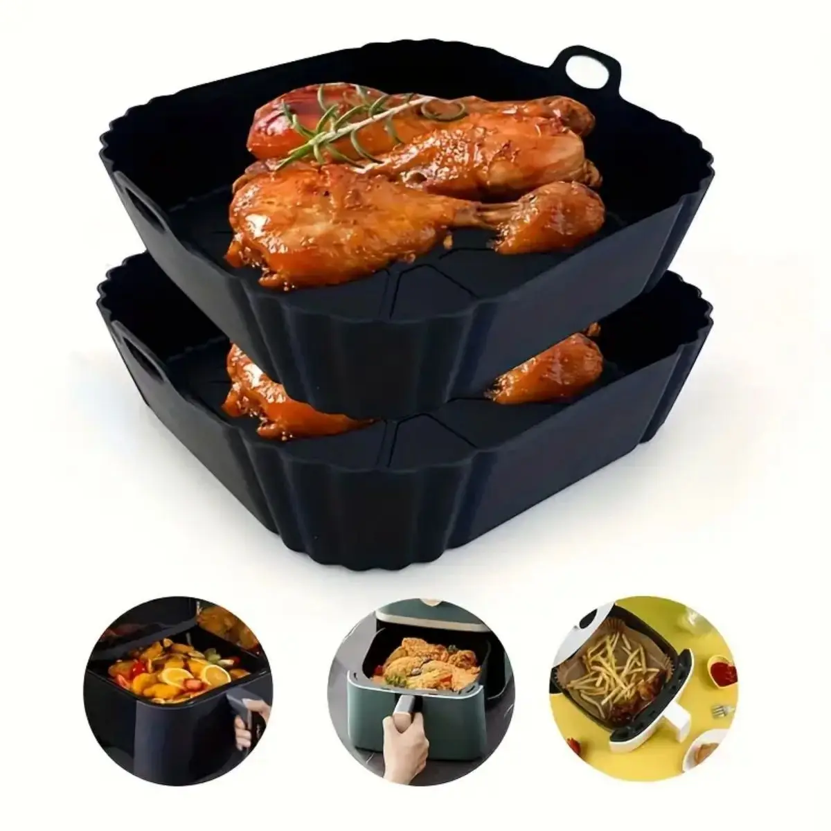 Reusable Air Fryer Silicone Po - Pothos 评论和价格