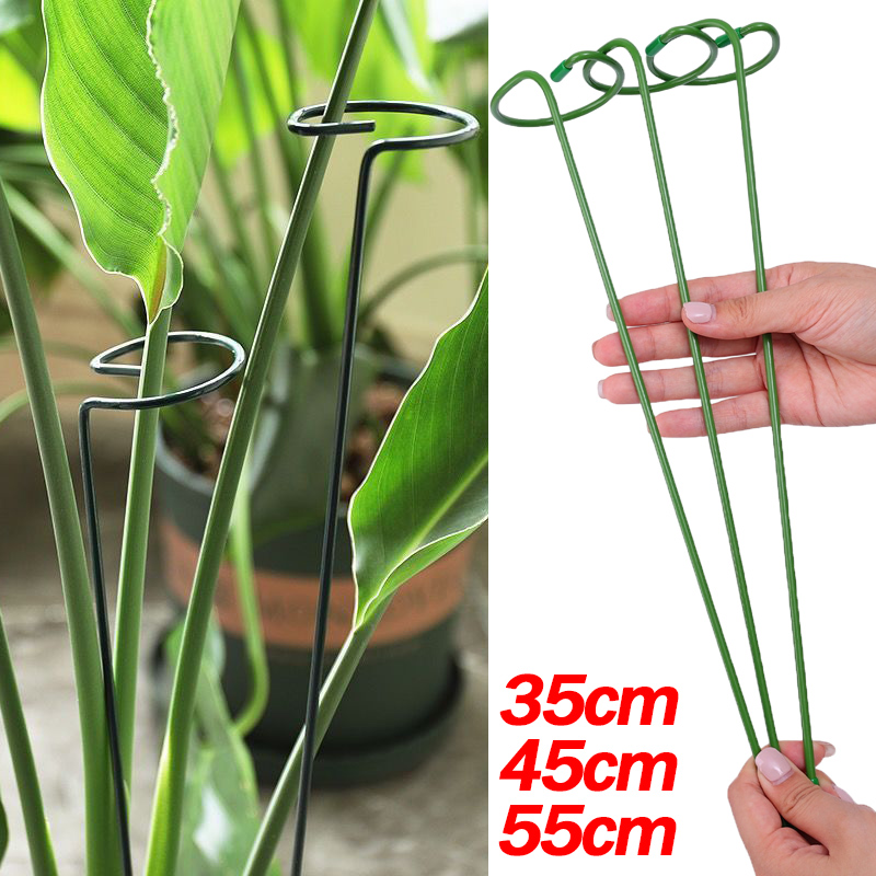 1-10pcs Metal Single Stem Plan - Plant Support Stake 评论和价格